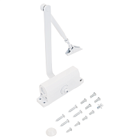NOTEDO Доводчик дверной DC-060 WHITE до 60 кг белый (10) NOTEDO Доводчик дверной DC-060 WHITE до 60 кг белый (10)