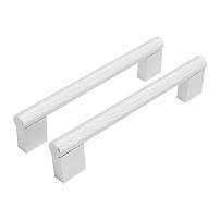 StahlBuro AP2315-128 2шт., W матовый белый хром. Ручка-скоба мебельная (15, 150) StahlBuro AP2315-128 2шт., W матовый белый хром. Ручка-скоба мебельная (15, 150)