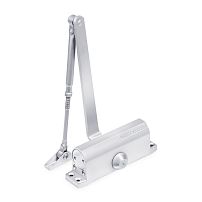 NOTEDO Доводчик дверной  DC-080 DA SILVER до 100 кг серебро (10)
