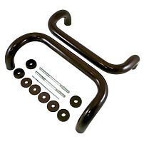 ЛДМ Ручка офисная скоба 300х30 мм коричневая Ручка-скоба (4) ЛДМ Ручка офисная скоба 300х30 мм коричневая Ручка-скоба (4)