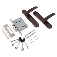 Рязань ЗВ 9-8/15 медь 74009 м/о 55мм Замок врезной c/руч (12) Рязань ЗВ 9-8/15 медь 74009 м/о 55мм Замок врезной c/руч (12)