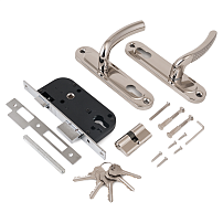 Апекс 1227/60-NI/NIS никель/мат.никель м/о 70 Замок врезной с/руч (20) Апекс 1227/60-NI/NIS никель/мат.никель м/о 70 Замок врезной с/руч (20)